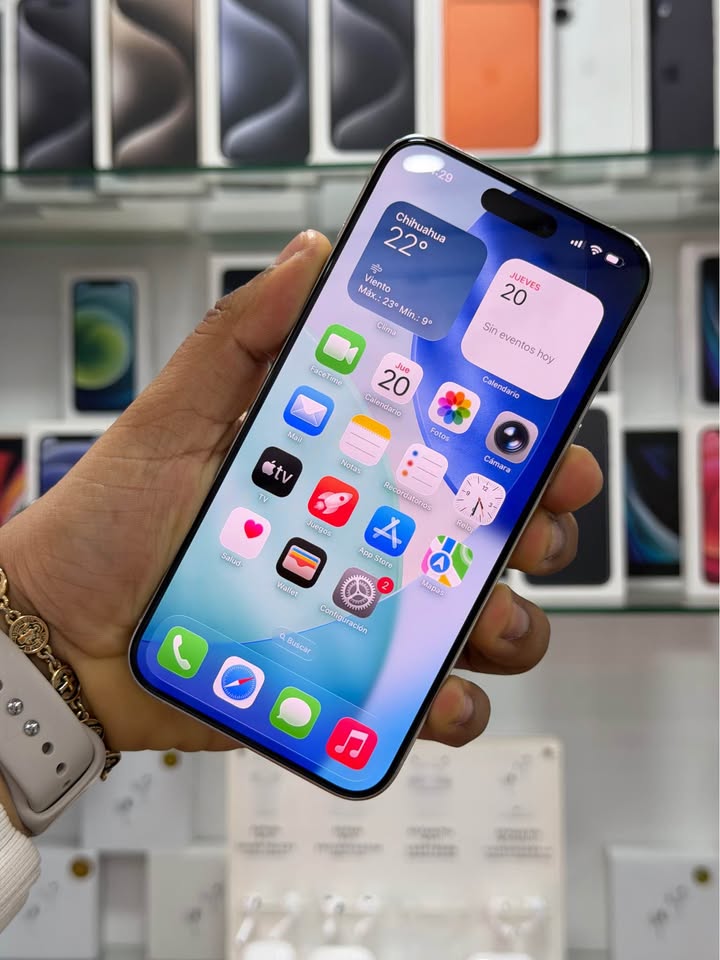 iPhone 15 Pro Max – 256GB Blanco