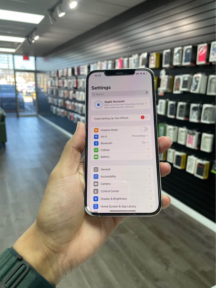 iPhone 12 Pro Max – 128GB (Color Blanco)