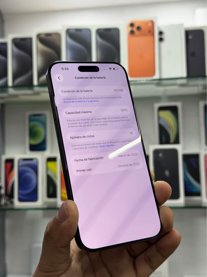 iPhone 16 Pro Max – 512GB – Negro