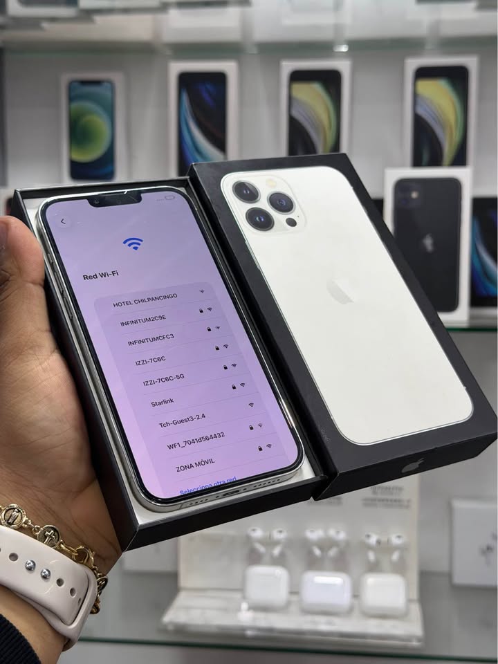 iPhone 13 Pro Max – 128GB – Blanco